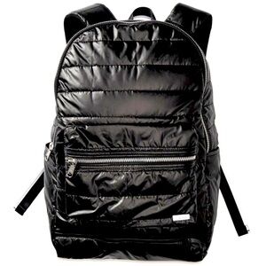VS PINK Quilted Taffeta Backpack Full Size   NWOT